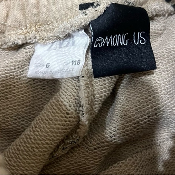 Zara Among  Print Jogger Pants - Picture 4 of 4